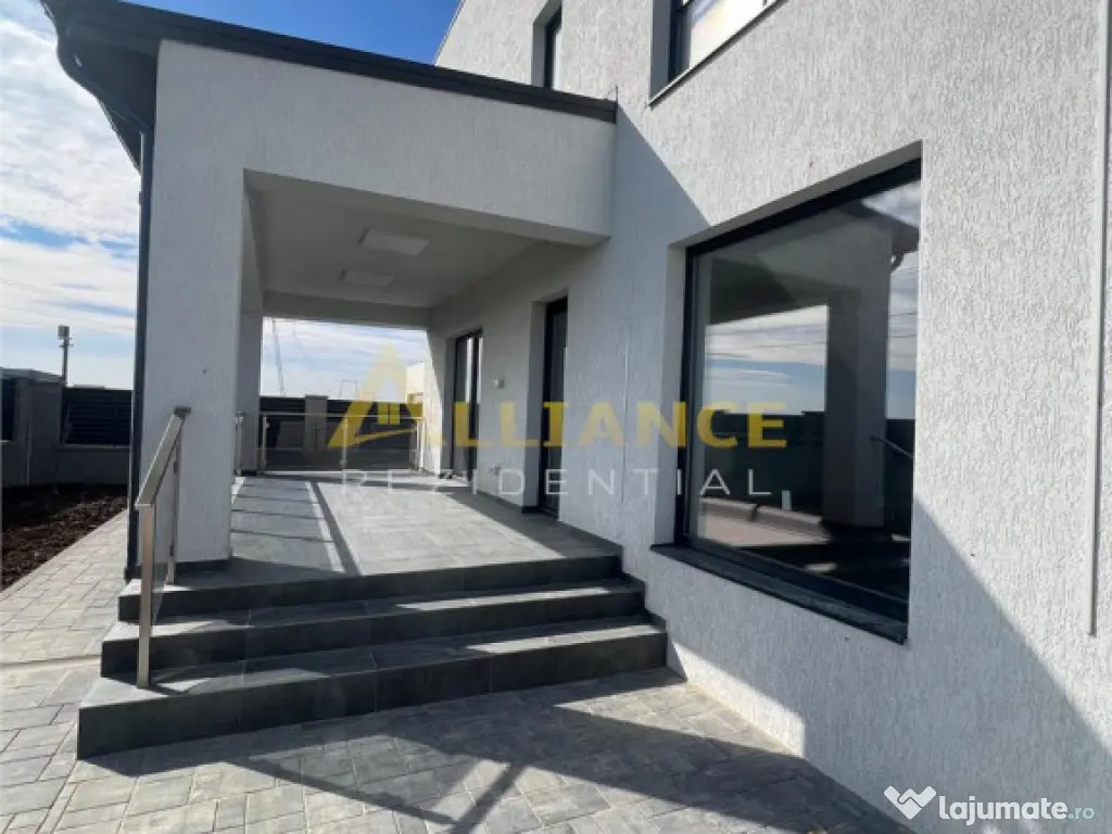 Vila moderna - P 1E- 3 dormitoare - 115 mp utili - teren 364 