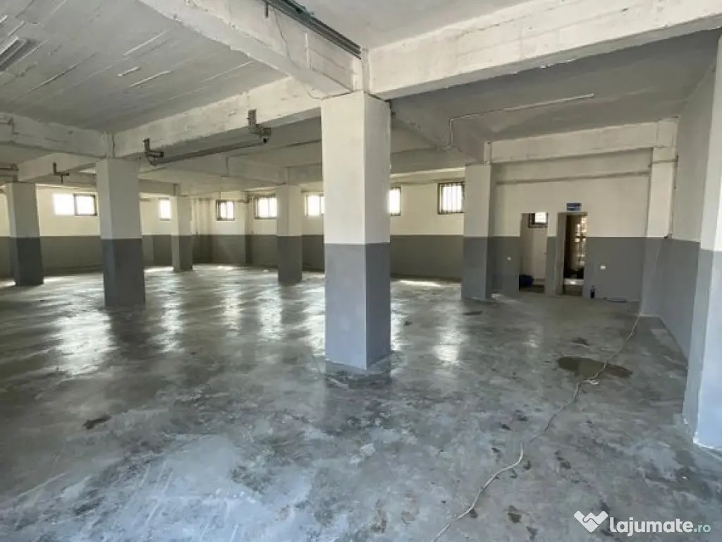 Hala 595 mp + teren 1500 mp Frumusani ( stradal ) 