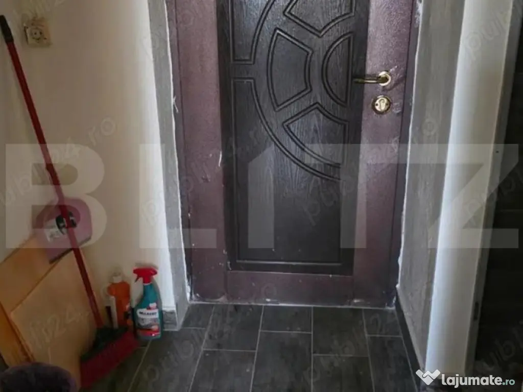 Garsoniera Ostrovului, parter, 21,4mp. 