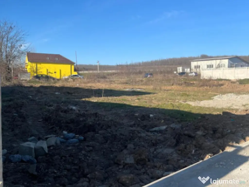 Teren 525 mp stradal Craiova – Plaiul Vulcănești, utilit 