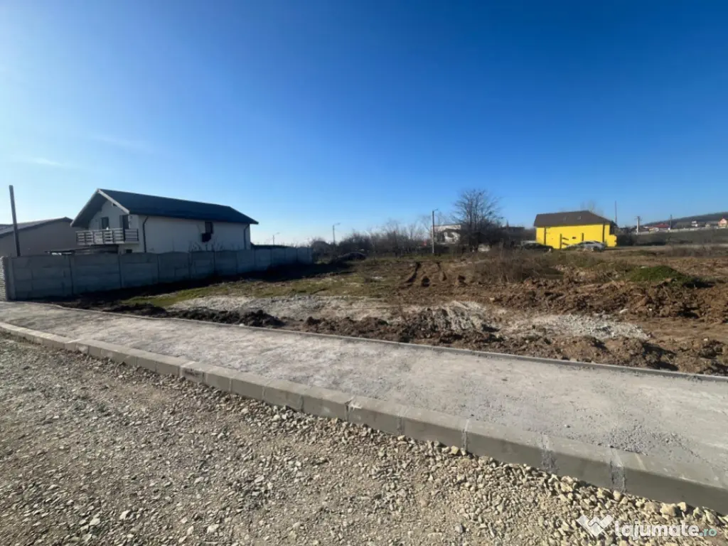 Teren 525 mp stradal Craiova – Plaiul Vulcănești, utilit 