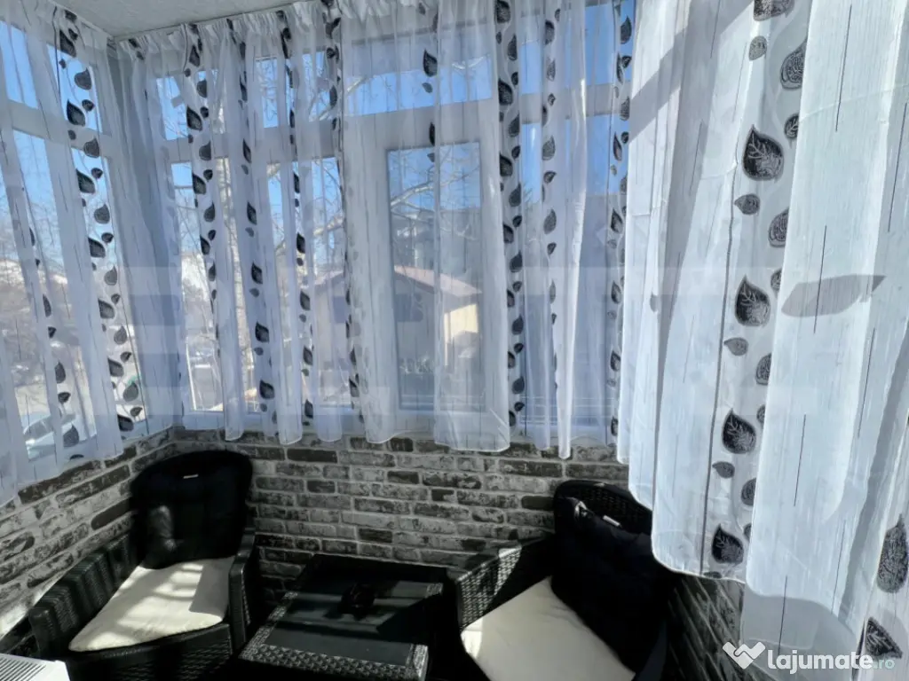 Apartament semidecomandat cu 2 camere, 52mp, centrala, zona 