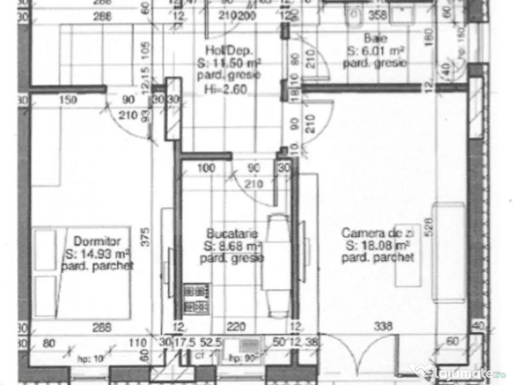 Apartament 2 camere de vânzare în Maurer Residence Târgu 