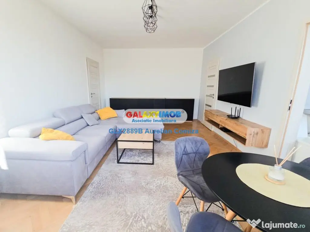 Apartament 3 camere Straulesti/suprafata 70mp/etaj 1 