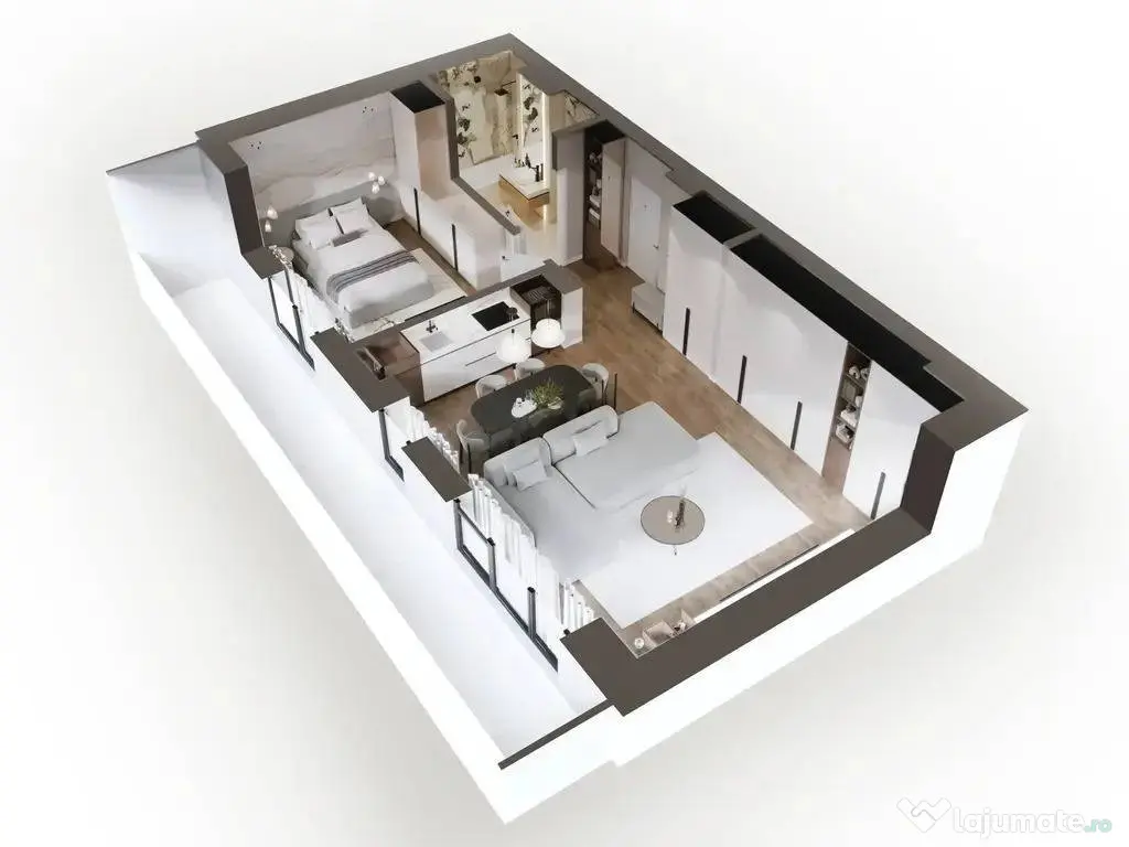 Apartament 2 camere Horizon City | 2 parcări incluse | A... 