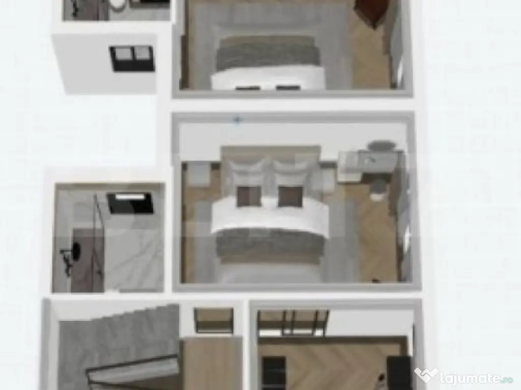 Duplex premium 220mp | Bucurestii Noi – 2 Cocoși | Curte 