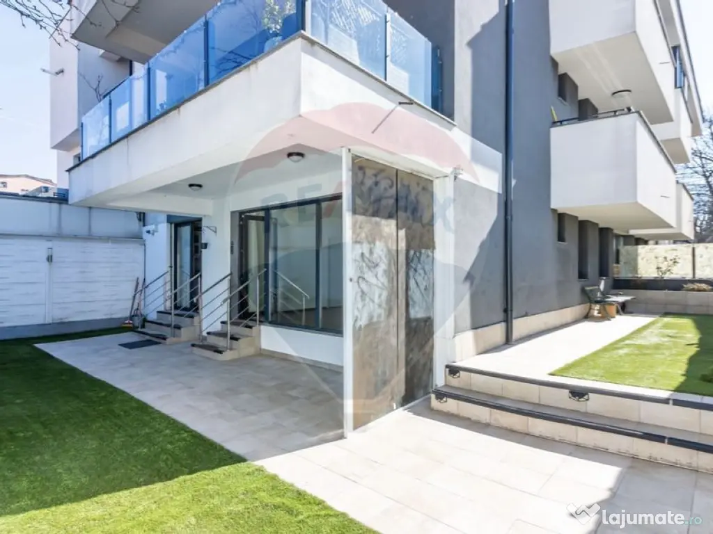 Apartament de vanzare în Bucurestii Noi, curte 80 mp, pa...