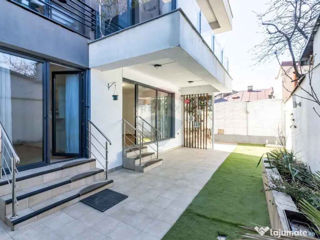 Apartament de vanzare în Bucurestii Noi, curte 80 mp, pa... 