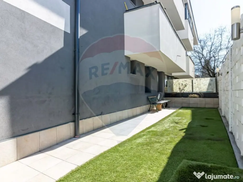 Apartament de vanzare în Bucurestii Noi, curte 80 mp, pa... 