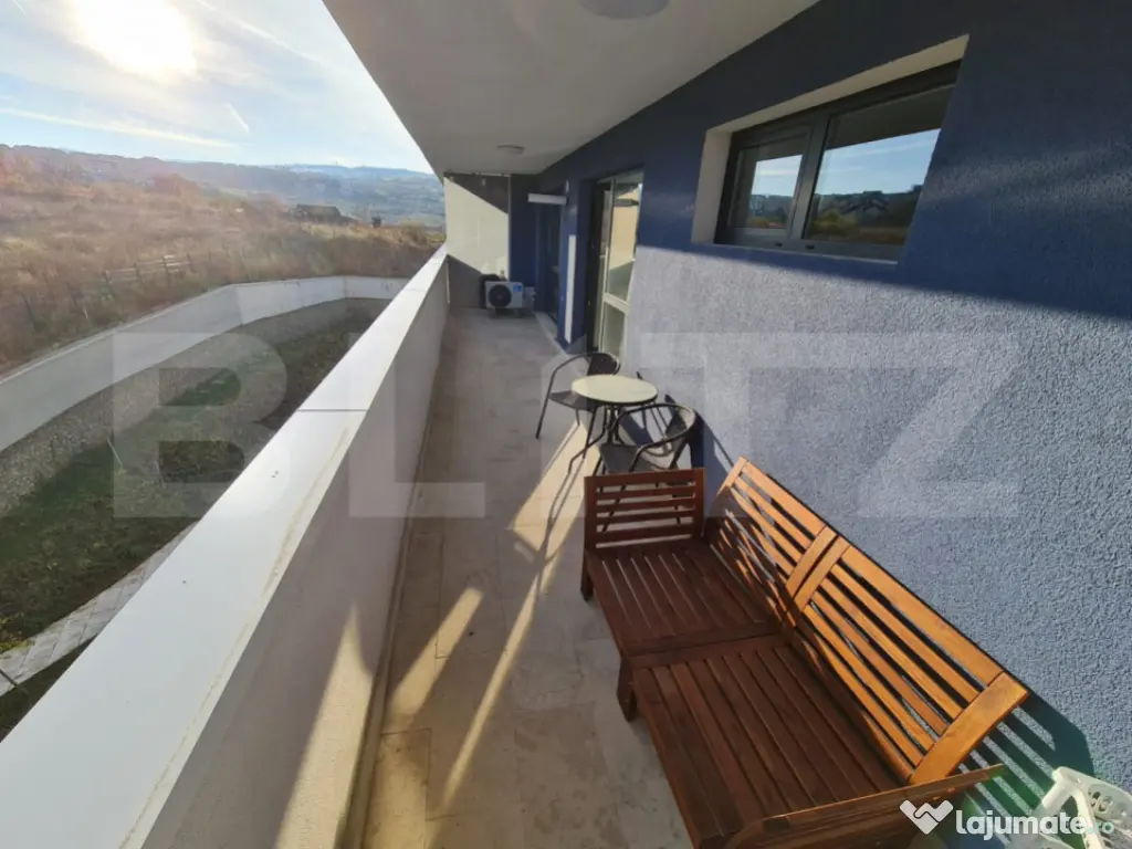 Apartament 2 camere, 48 mp, terasa, bloc nou, Zorilor 