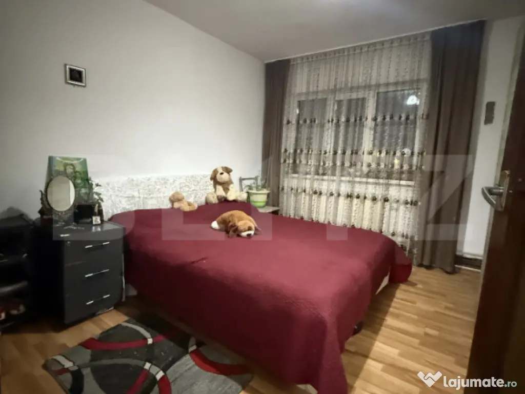 Apartament 3 camere M11 – spațios, mobilat și utilat, ba 