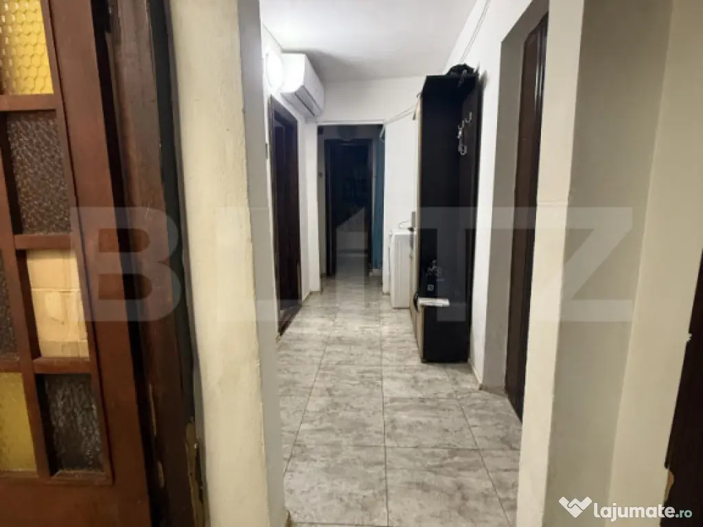 Apartament 3 camere M11 – spațios, mobilat și utilat, ba 