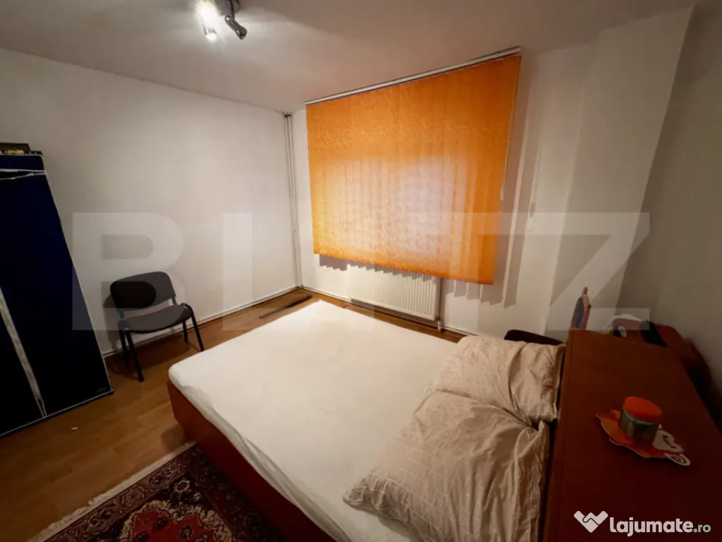 Apartament 3 camere, 72 mp, centrala termica, Ac, George Ene 