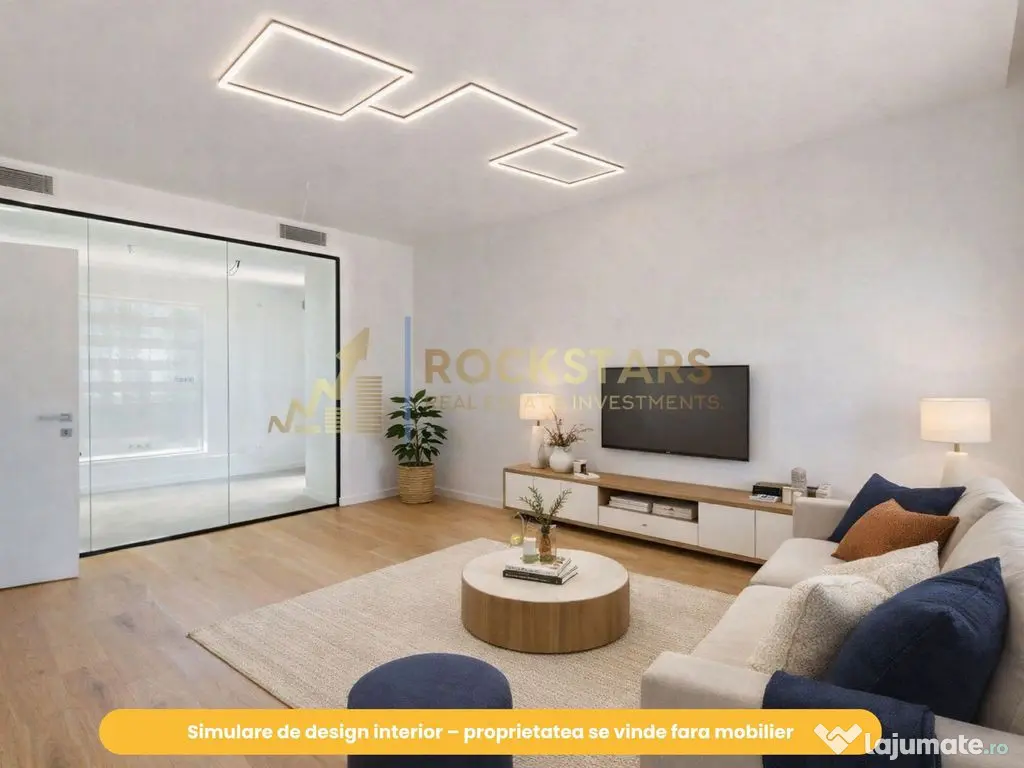 Studio Dublu | 2 camere | Nusco City Park | Etaj 4