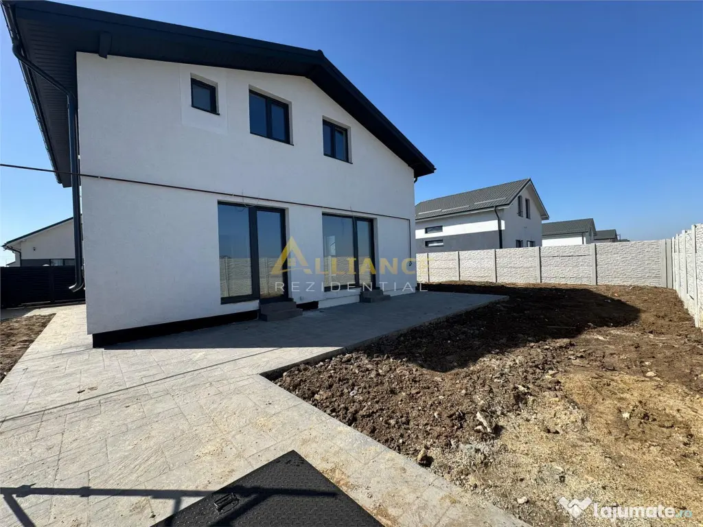 Vila individuala 4 camere - 3 bai | Teren 370 mp 