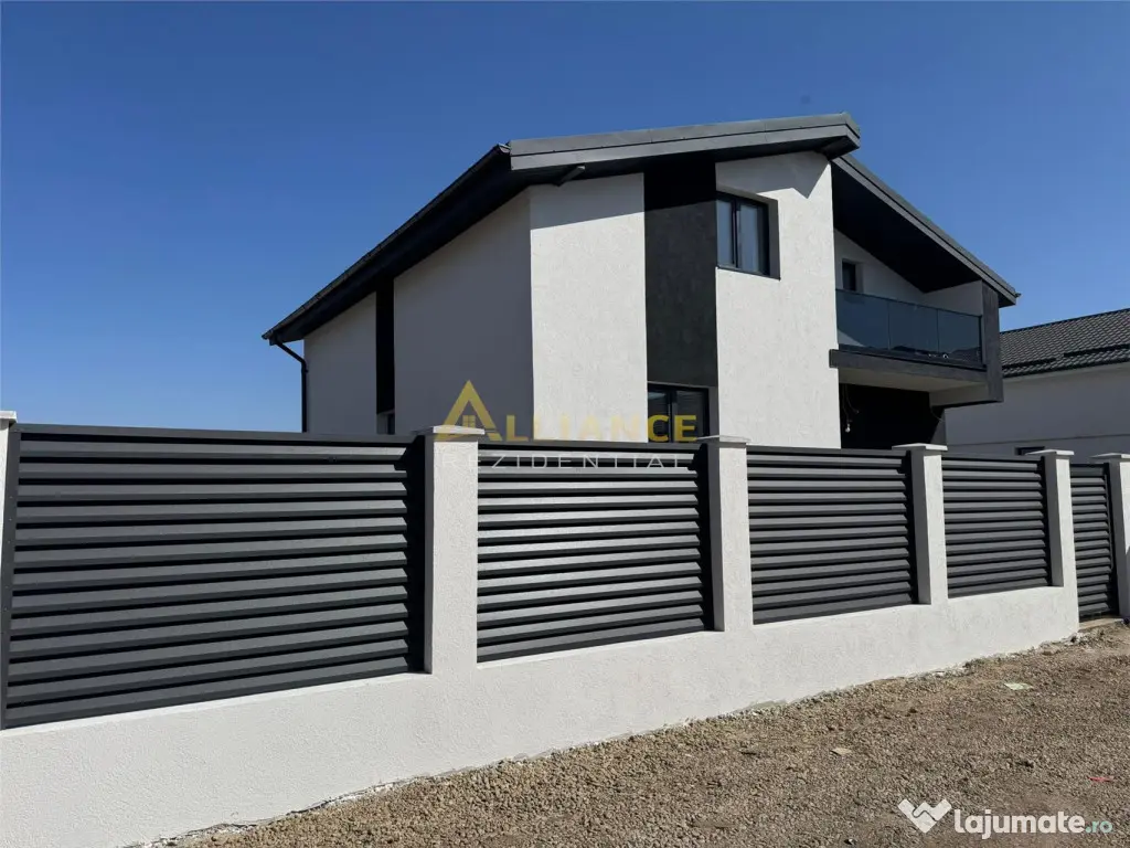 Vila individuala 4 camere - 3 bai | Teren 370 mp 