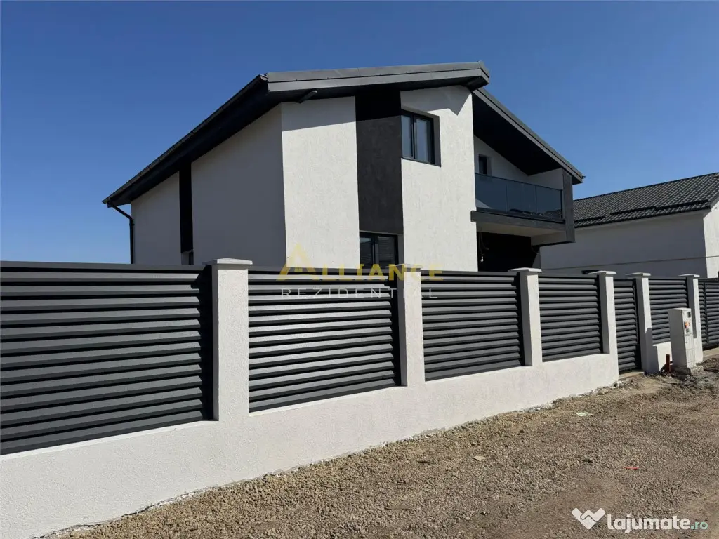 Vila individuala 4 camere - 3 bai | Teren 370 mp 