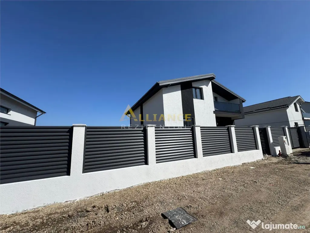 Vila individuala 4 camere - 3 bai | Teren 370 mp 