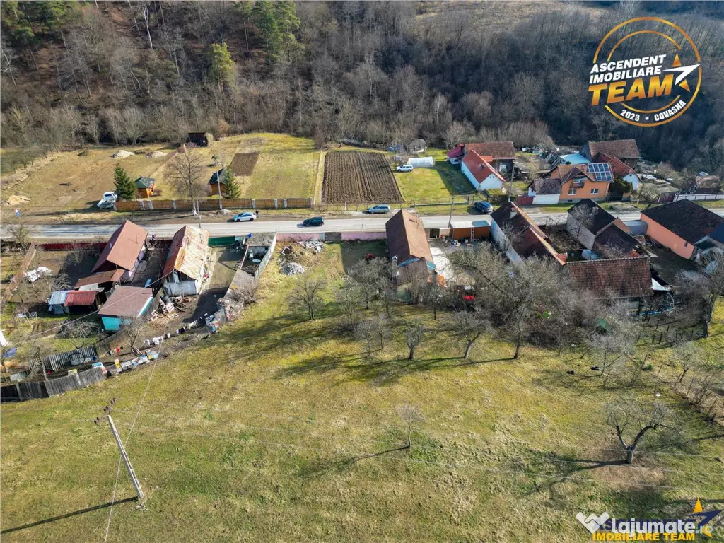 FILM! Teren intravilan pe 1.249 mp, Araci, Valcele, Covasna 