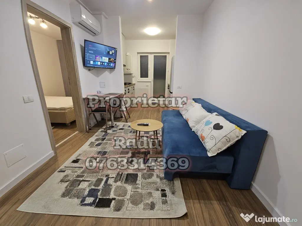 Apartament 2 camere 43mp, centrală, 650m de metrou, central
