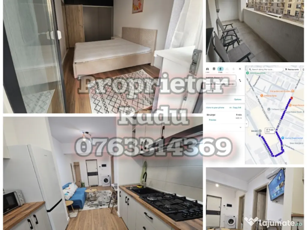 Apartament 2 camere 43mp, centrală, 650m de metrou, central