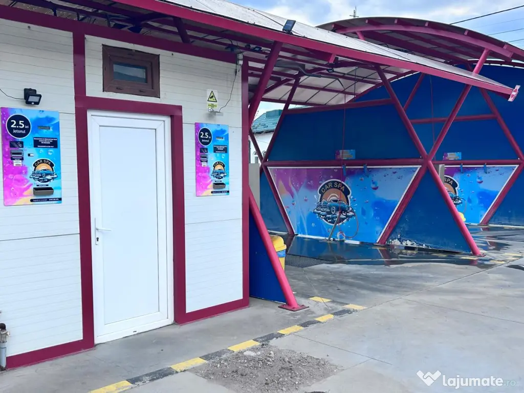 Spalatorie auto selfservice perfect functionala,tehnologie noua-SH 