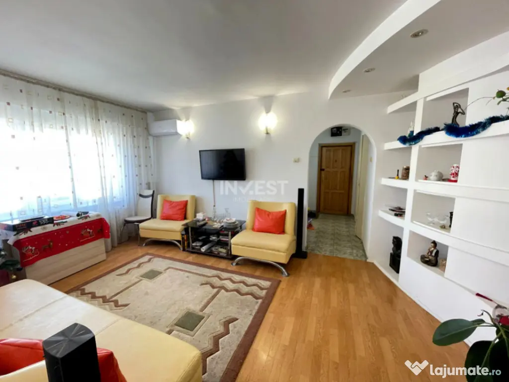 Apartament 3 camere Mircea cel Bătrân – 69 mp – vedere 