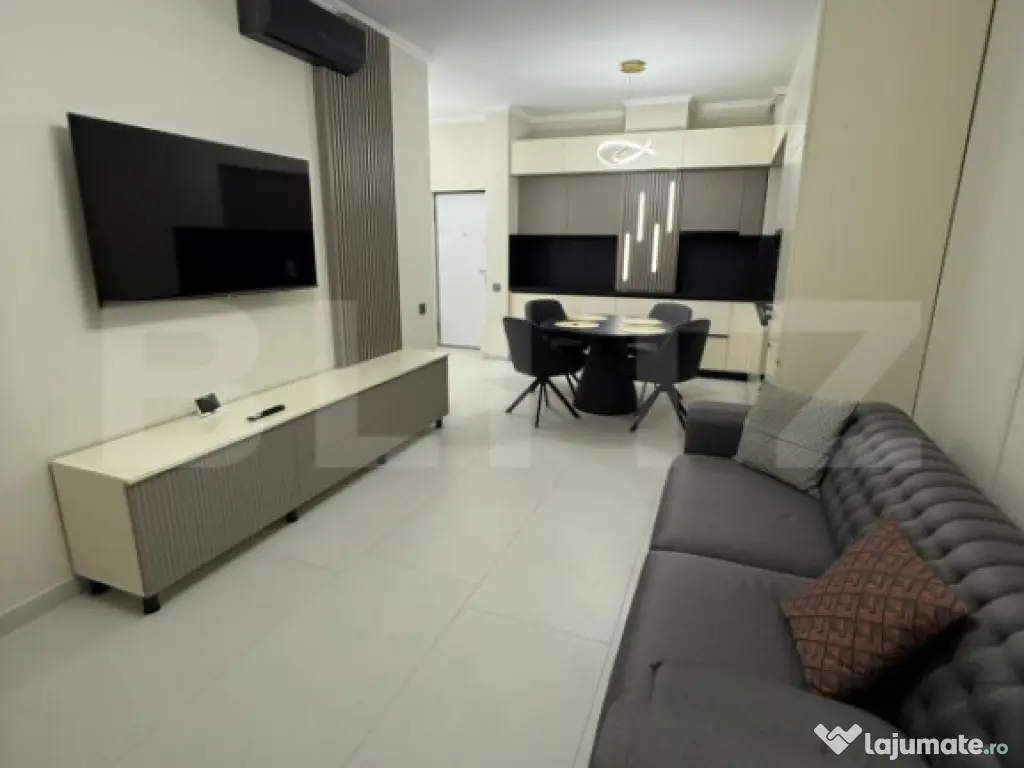 Apartament semidecomandat 2 camere, parcare subterana, zona