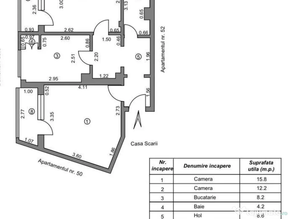 Apartament 2 cam dec | Micro 13B ,et 2 