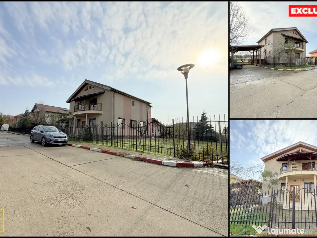 Vânzare Vilă Spațioasă în Complex Rezidențial Privat , Vânători (Galați) 