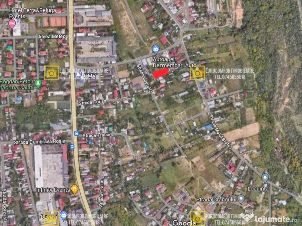 Vanzare teren 1000mp zona Bariera Traian 