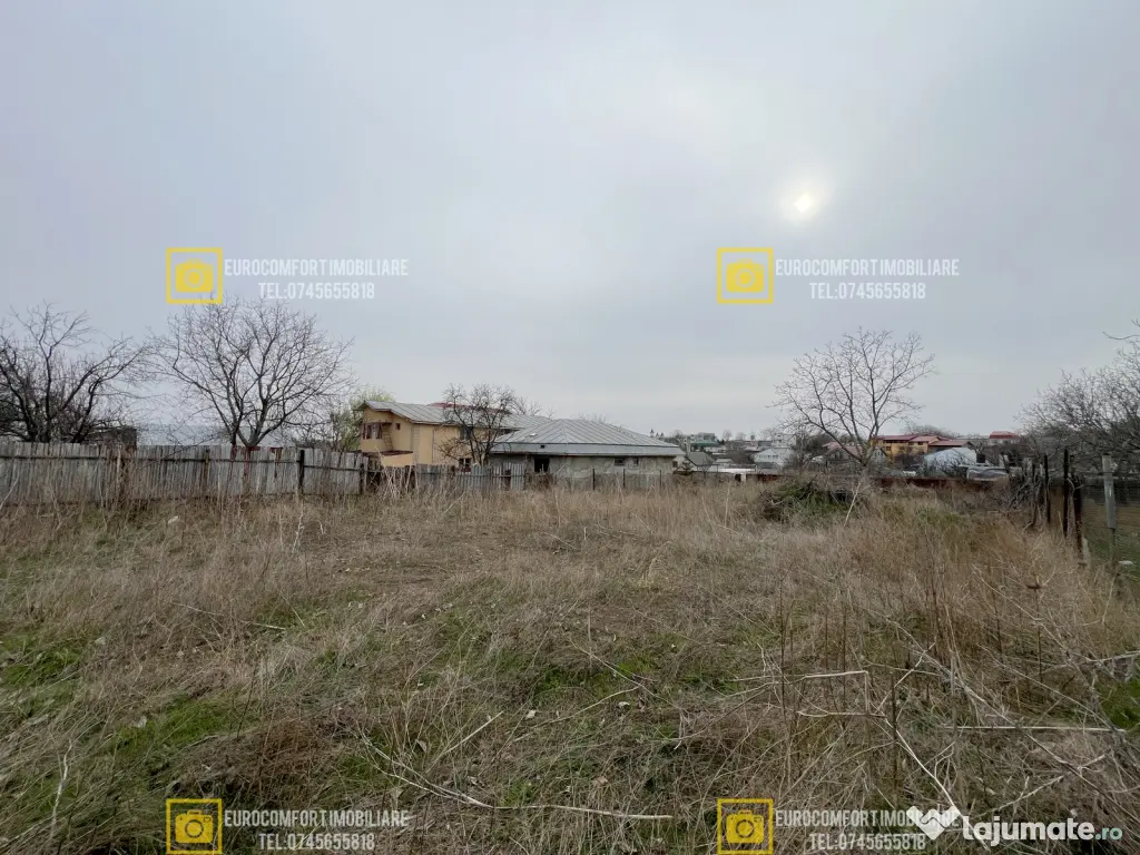 Vanzare teren 1000mp zona Bariera Traian 