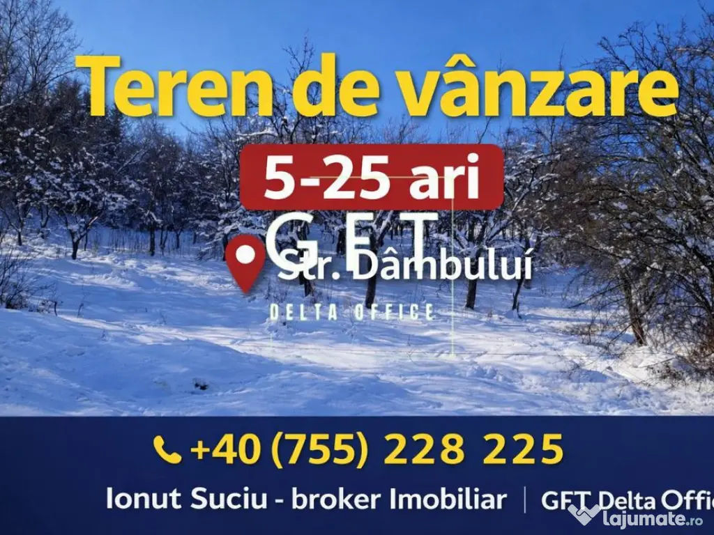 TEREN PRETABIL CASA , INTRAVILAN - 516 MP, ZONA VALEA JEL... 
