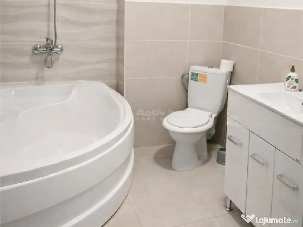 Apartament mobilat BLOC NOU, etaj intermediar, incalzire in 