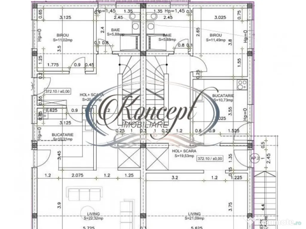 Duplex nou, cu garaj in Dambul Rortund 