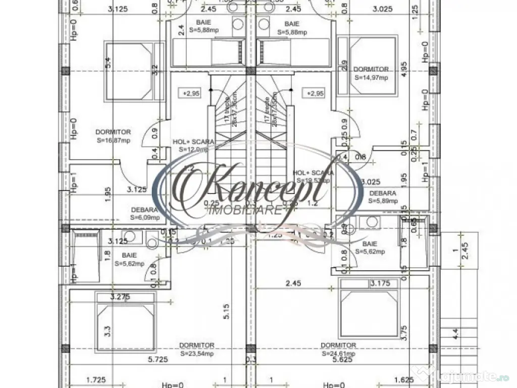 Duplex nou, cu garaj in Dambul Rortund 