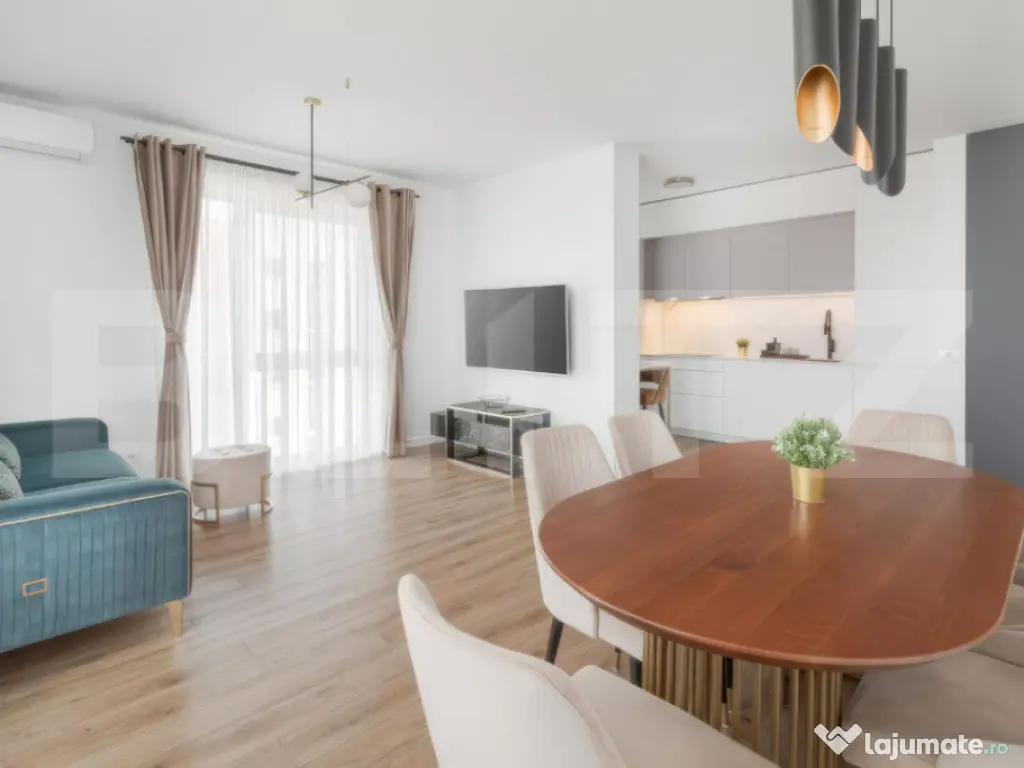 Apartament 3 camere Prima Onestilor, balcon 18 mp, parcare s