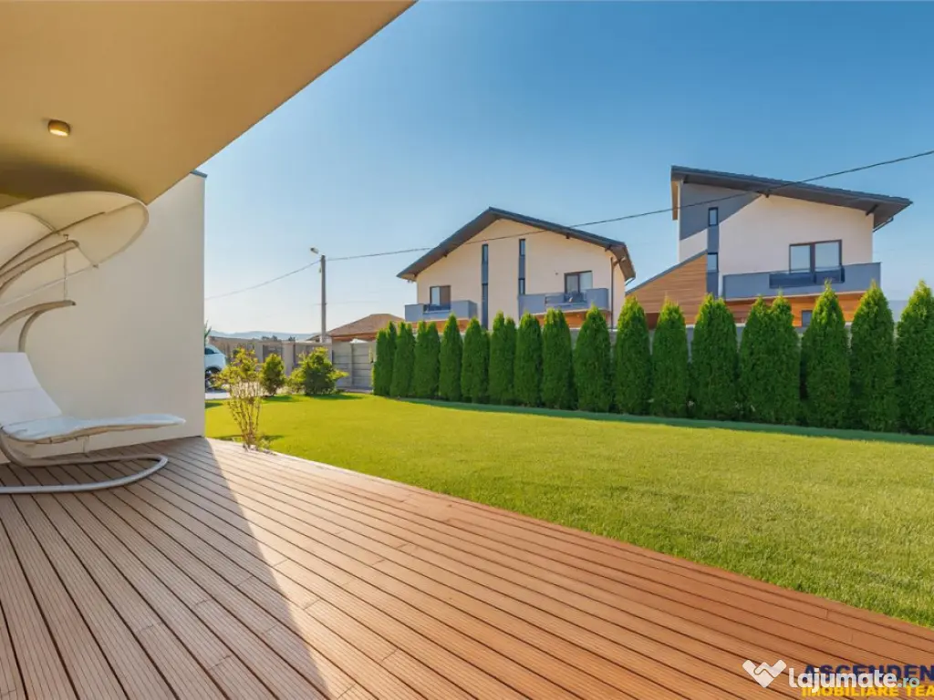 LUX Vila linie mediteraneana, teren 650 mp, Izvor, Tarlungen 