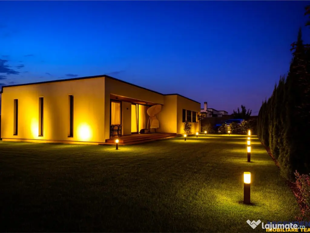 LUX Vila linie mediteraneana, teren 650 mp, Izvor, Tarlungen 