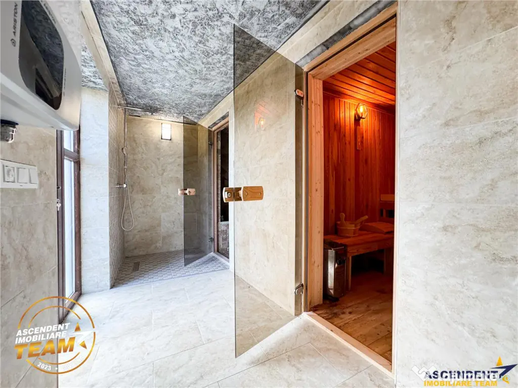 Proprietate premium cu SPA,sauna,casa oaspeti,teren 1.348 mp 