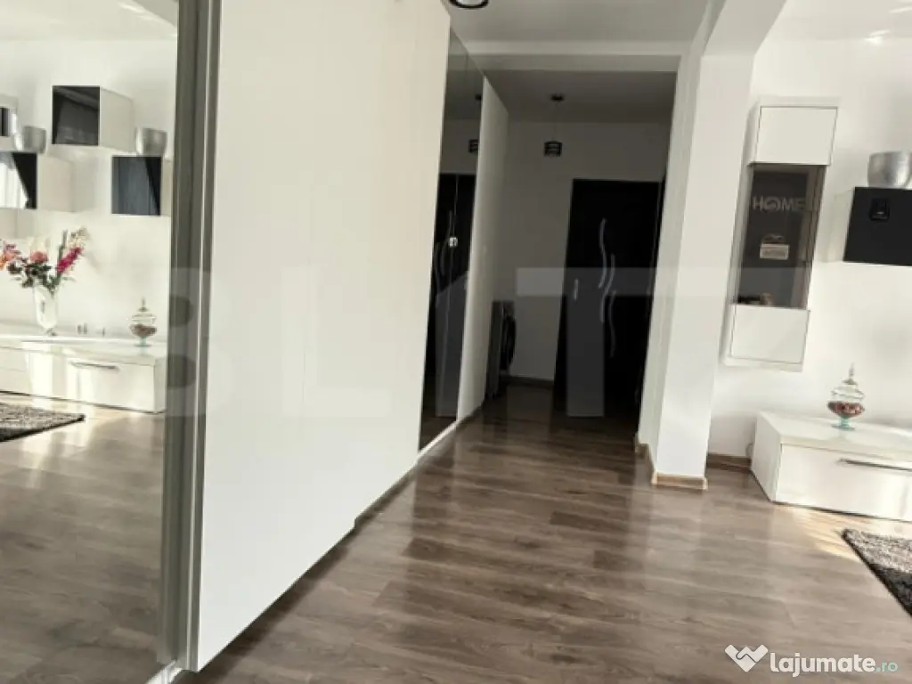 Apartament 2 camere zona Tractorul, decomandat, mobilat si u 