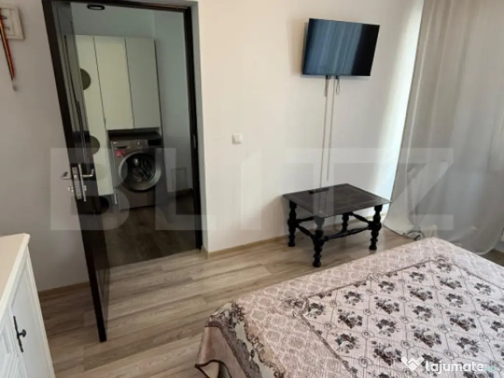 Apartament 2 camere zona Tractorul, decomandat, mobilat si u 