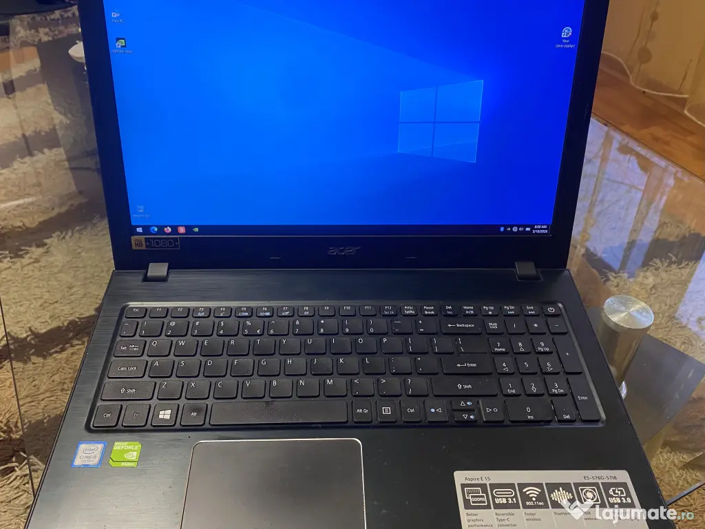 Laptop Acer ,Intel 5,Diagonala 15 inci. 