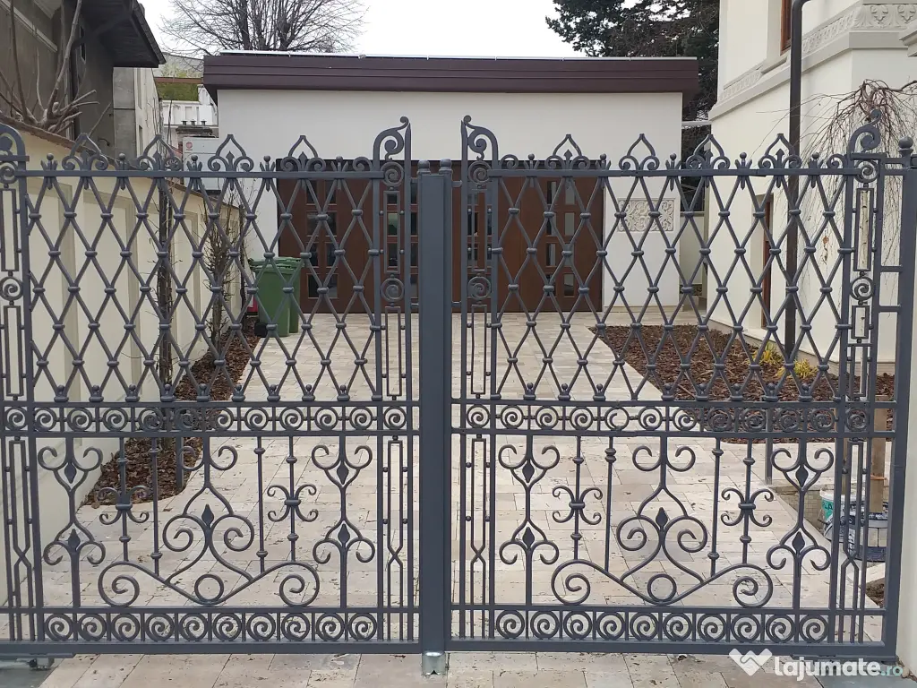 Metal la comandă, porți, garduri, balustrade,mobilier, rame decorative 