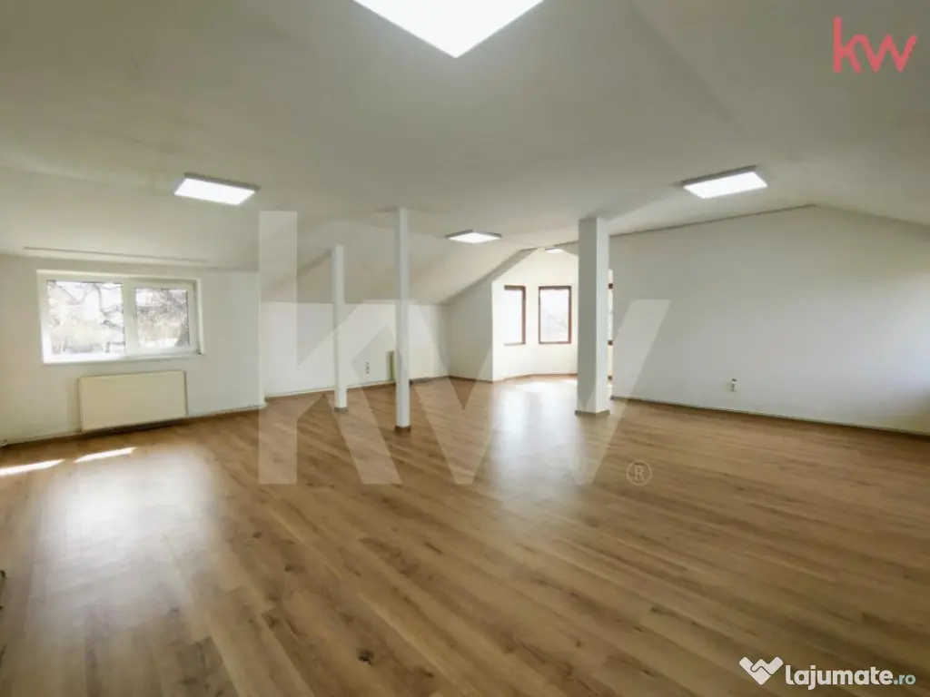 Spațiu comercial 120 mp – compartimentat | ideal birouri/ 