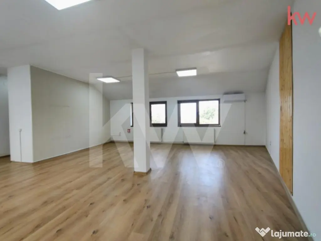 Spațiu comercial 120 mp – compartimentat | ideal birouri/ 