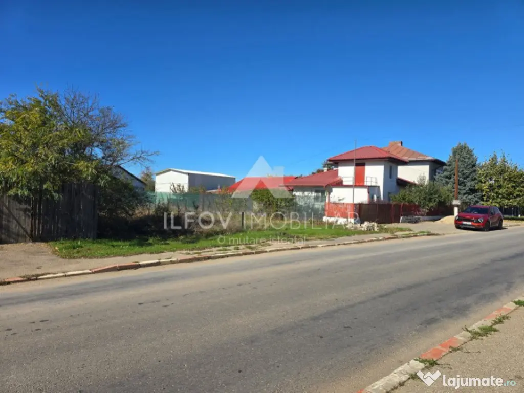 Teren intravilan 2000mp Balotesti, asfalt, utilitati, zona c 