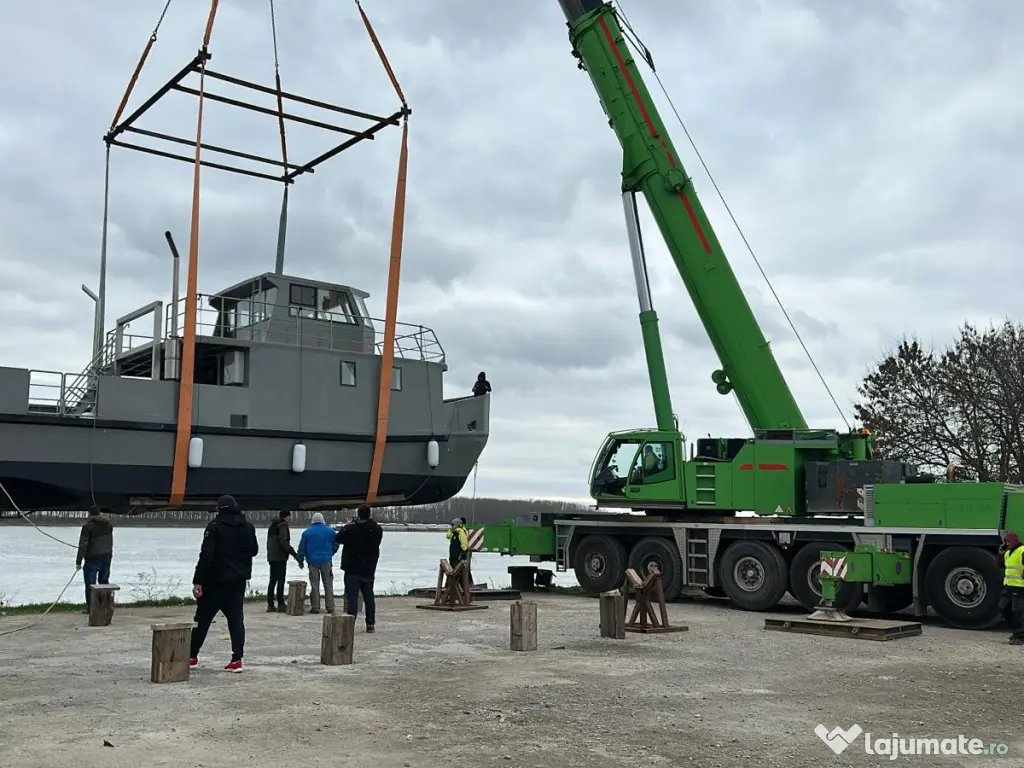 Lucrări Grele cu Macara 220 Tone BRĂILA, GALAŢI, FOCŞANI | Ridicări Industriale 