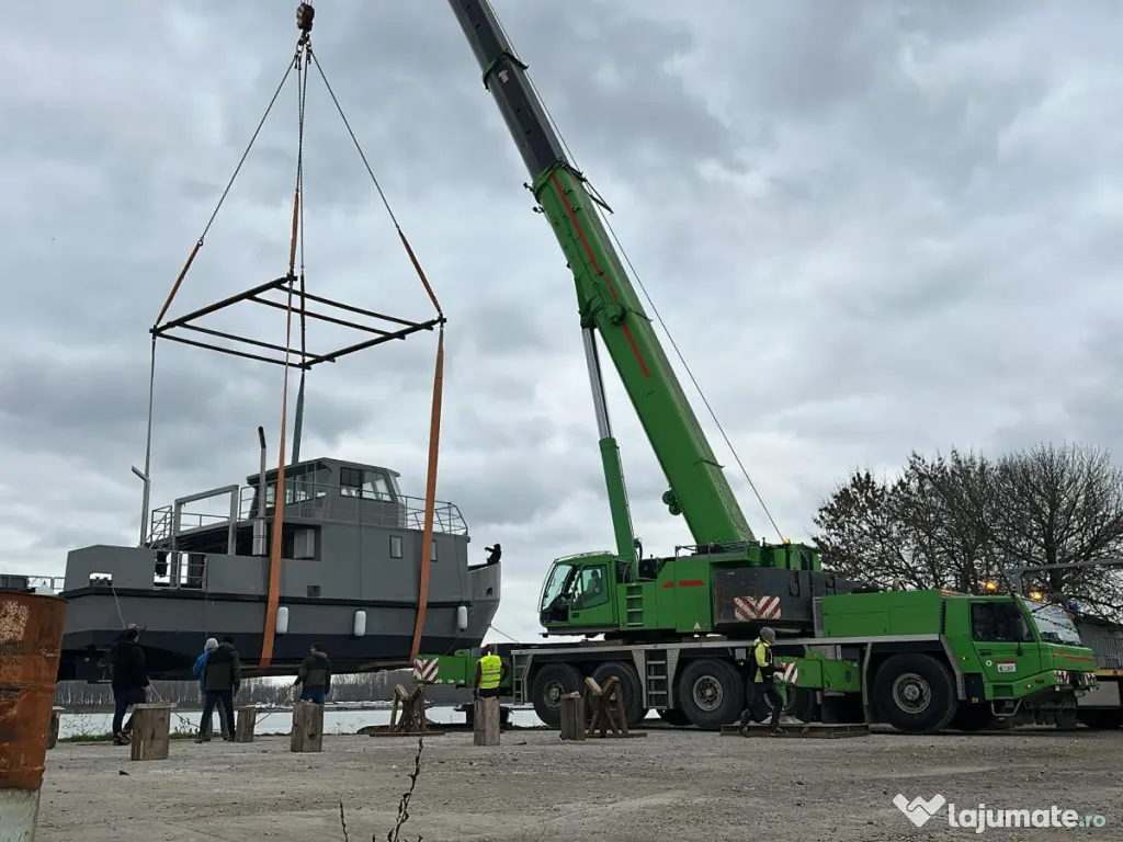 Lucrări Grele cu Macara 220 Tone BRĂILA, GALAŢI, FOCŞANI | Ridicări Industriale 