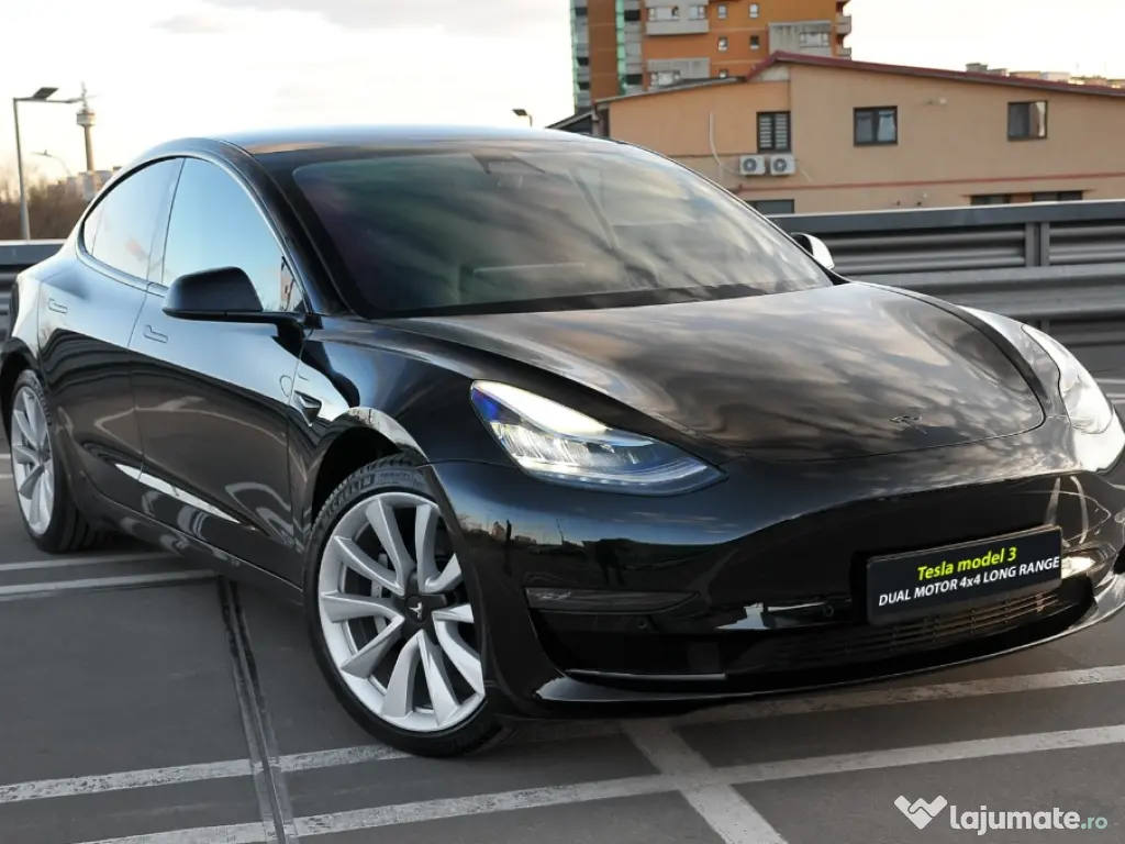 Tesla model 3 dual motor 4x4 500 cp 